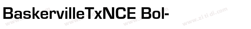 BaskervilleTxNCE Bol字体转换